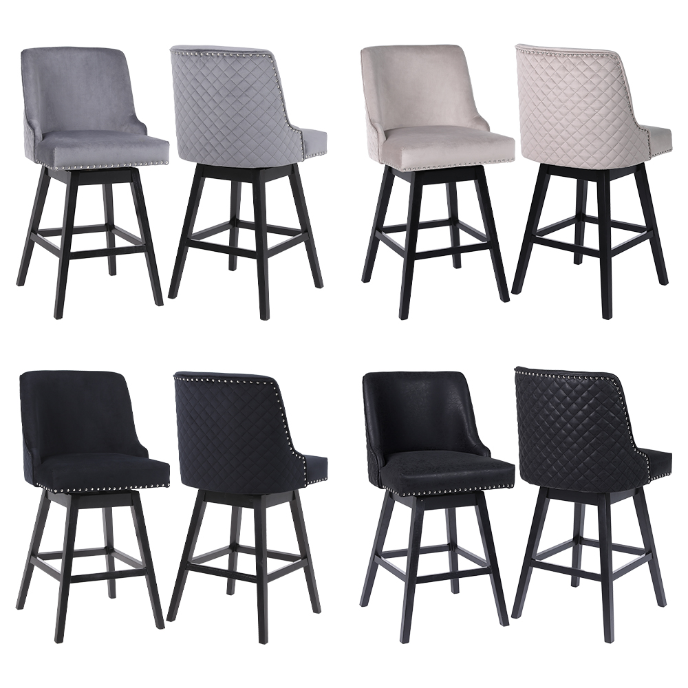 high end bar stools with backs